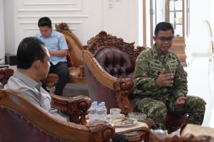 Perkuat Sinergi Danrem 042/Gapu Silaturahmi ke  Bupati Muaro Jambi