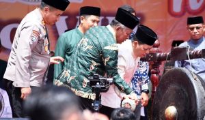 Sekda Batang Hari Hadiri Pawai dan Pembukaan Grebek Suro VIII Kelurahan Sridadi 2026