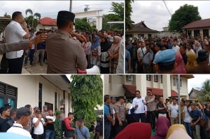 Ratusan Warga Renah Alai Padati PN Bangko, Tegaskan Solidaritas Adat Bukan Intervensi Hukum