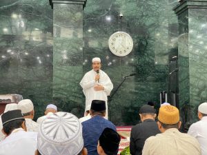 Tausiyah Jumat, SAH Ingatkan Janji Allah tentang Keberkahan Negeri yang Penduduknya Beriman,Bertakwa