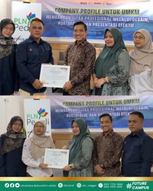 Dosen Manajemen UBR Gelar Pengabdian Masyarakat, Dorong UMKM Go Professional Lewat Company Profile