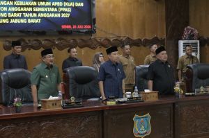 Paripurna Pertama DPRD Tanjab Barat, Tekankan Perkuat Sinergi Demi Sukseskan Pembangunan