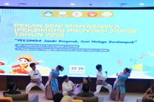 Lestarikan Tradisi Lewat Inovasi, UNJA Resmi Buka Peksimida Jambi 2026 