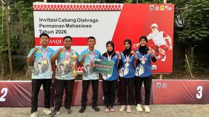 Kontingen Petanque UNJA Raih Juara II Nasional di Invitasi Cabang Olahraga Permainan Mahasiswa 2026