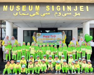 Edukasi Sejarah Sejak Dini, TKIT Al-Azka Kota Jambi Jelajahi Museum Siginjai
