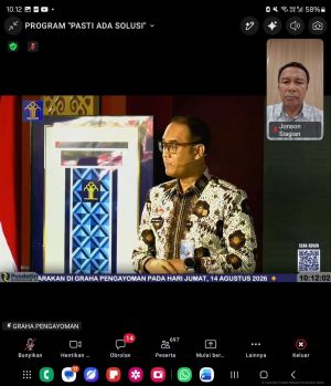 Beragam Isu AHU dan KI Dibahas dalam Pasti Ada Solusi Episode 11, Kanwil Kemenkum Jambi Turut Berpar