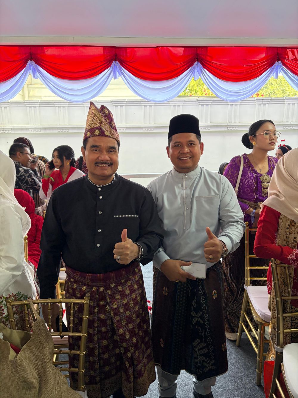 SAH Hadiri Upacara HUT ke-81 RI di Istana Merdeka, Bawa Semangat Indonesia Raya