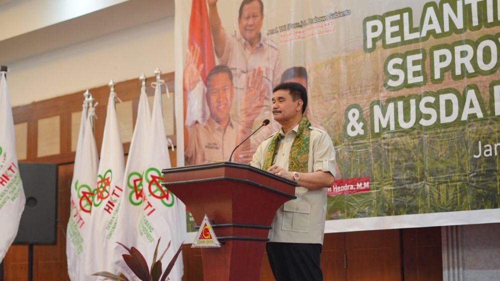 SAH Tegaskan Sikap HKTI Kemerdekaan Petani Harus Berarti Merdeka dari Ketergantungan