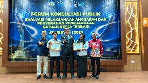 Kanwil Kemenkum Jambi Raih Dua Penghargaan IKPA Nilai Sempurna dari KPPN