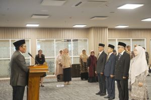 Rektor Kepada Pejabat UNJA yang Dilantik : Usulan Kebutuhan, Diajukan tanpa Eksekusi Itu Percuma
