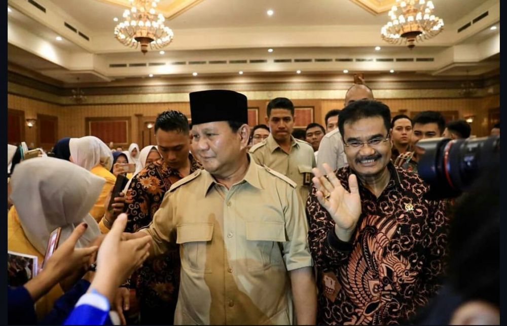 SAH Tegaskan Prabowo Tak Sendiri, Wong Cilik Bersamanya