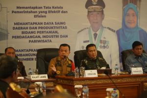 Gubernur Al Haris di Rakor Penanganan Karhutla Jambi : Udara Kita Sudah Mulai Tidak Sehat