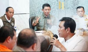 Bupati Fadhil Arief Ikuti Rakor Penanganan Karhutla Jambi Bersama Menhut-BNPB 