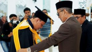 Wabup Batang Hari Hadiri Pengukuhan Guru Besar Prof Dr Ansori dan Kuliah Umum UNISBA