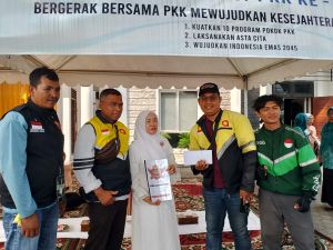 Gandeng Bapenda, TP-PPK Jambi Edukasi Ojol Tentang Layanan Samsat