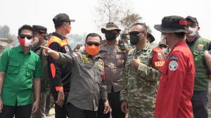 Gubernur Al Haris Pantau Karhutla Tahura di Batang Hari, Dua Waterbombing Disiapkan