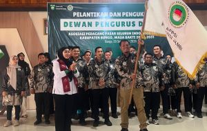 DPD APPSI Bungo Resmi Dilantik, Ketua DPW ke Pengurus : Naungi Pedangang hingga Akar Rumput!