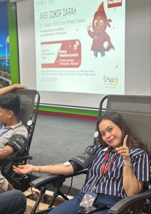 174 Kantong Darah Terkumpul, Sinsen Wujudkan Sinergi Bagi Negeri lewat Aksi Donor Darah