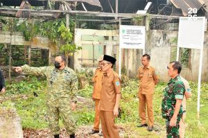 Revitalisasi Cagar Budaya Pasar Tuo Tembesi, Pemkab Batang Hari dan Kodim 0415/Jambi Perkuat Sinergi