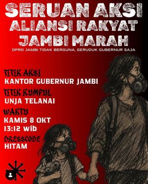 Mahasiswa Merah Serukan Aksi di Kantor Gubernur Jambi, Soroti Kinerja DPRD