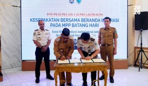 Bikin Paspor Tak Perlu ke Kota Jambi, Pemkab Batang Hari Resmikan Beranda Imigrasi 