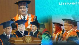 Kukuhkan Tiga Guru Besar UNJA,Prof Helmi: Jadikan Kepakaran & Pemanfaatan AI untuk Kemajuan Akademik