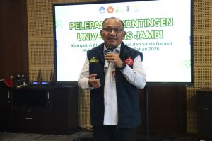 UNJA Lepas Kontingen Abdidaya dan Satria Data