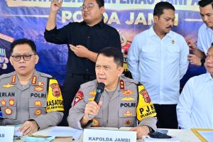 Polda Jambi Ungkap 32 Kasus PETI Sepanjang Januari–Oktober 2026, Ini Komiten Kapolda 
