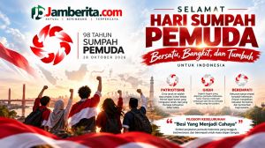 Bukan Sekedar Logo, Sumpah Pemuda 2026 Mengajarkan Patriotisme, Kegigihan dan Empati
