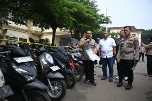 41 Kasus Curanmor Terbongkar di Jambi, 11 Tersangka dan 41 Kendaraan Diamankan!